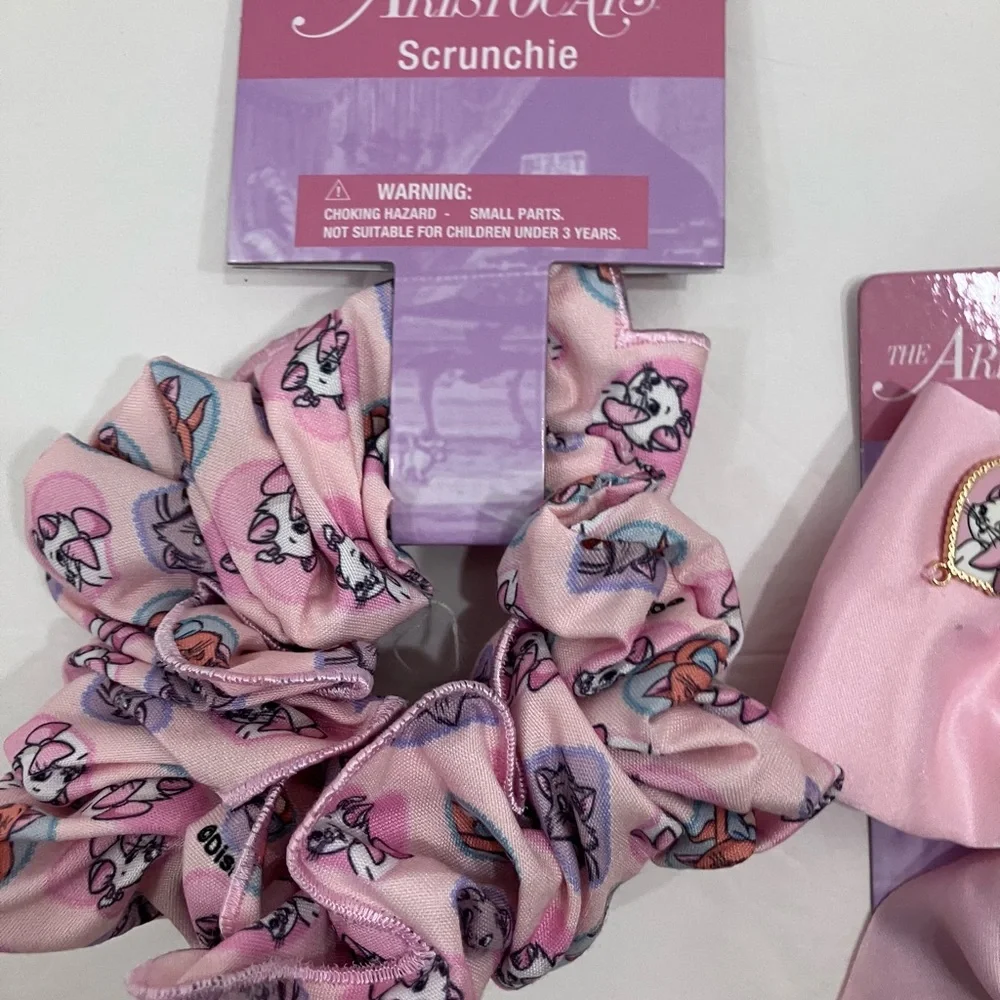 Disney Aristocats Bow/Scrunchie Set